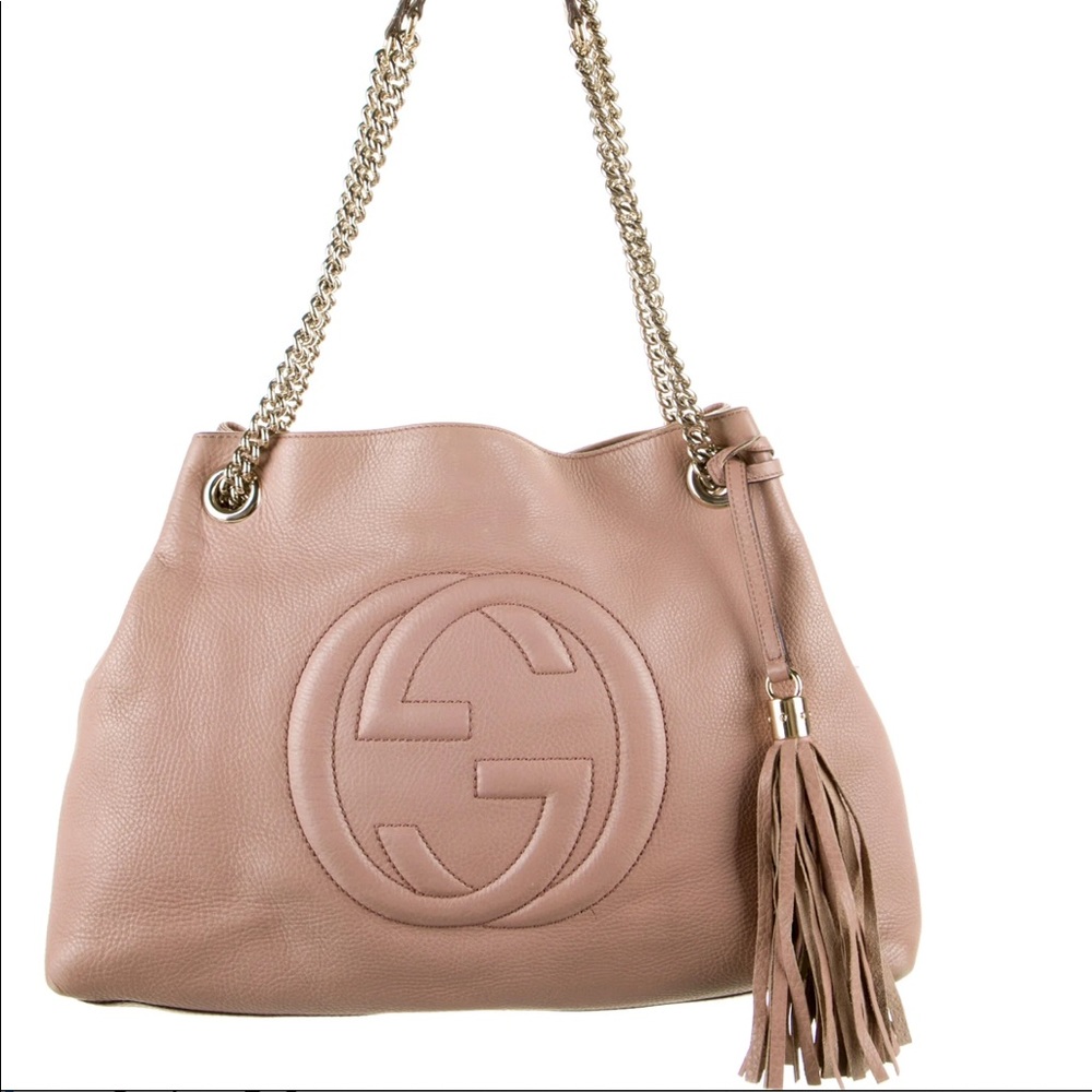 Authentic Gucci Chain-Link hand bag